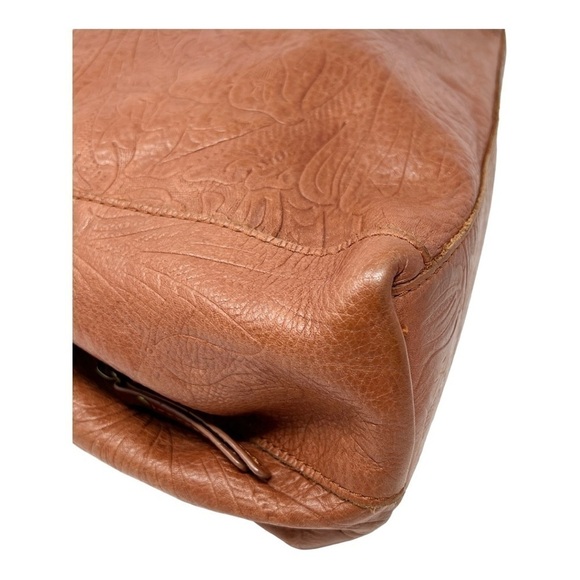AMERICAN LEATHER CO. Handbag, Purse, Brandy Tooled - Picture 5 of 14